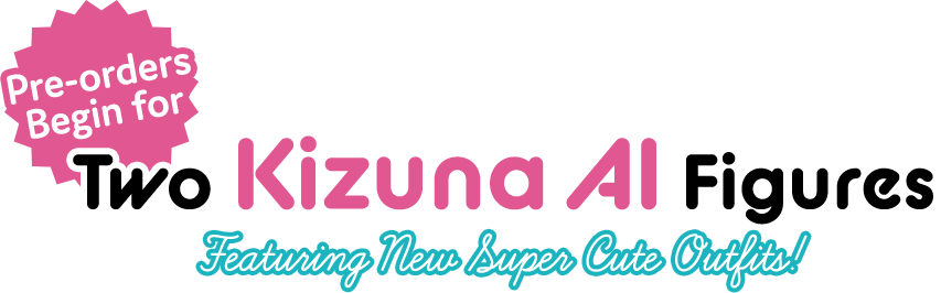 Pre-orders Begin for Two Kizuna AI Figures Featuring New Super Cute Outfits!
