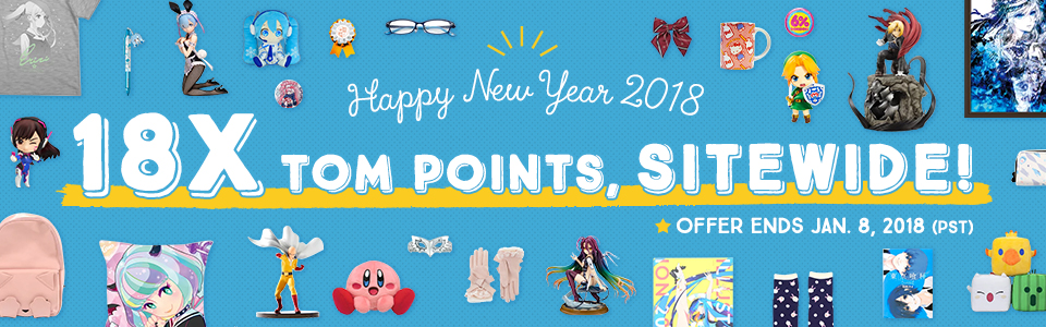 18X TOM Points, Sitewide!