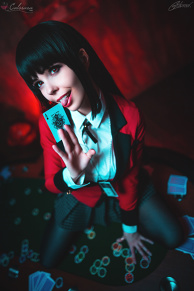 Jabami Yumeko (Kakegurui - Compulsive Gambler) Cosplay by Calssara