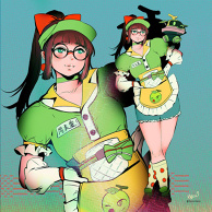 Honeydew Mei from Overwatch