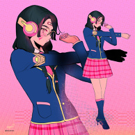 Academy D.Va from overwatch