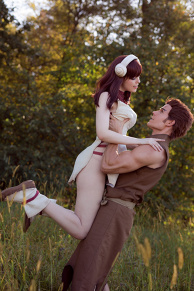 Yuzuriha Ogawa and Taiju Oki (Dr. Stone) Cosplay by Calssara