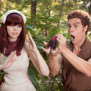 Yuzuriha Ogawa and Taiju Oki (Dr. Stone) Cosplay by Calssara