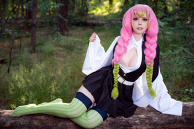 Mitsuri Kanroji (Demon Slayer - Kimetsu no Yaiba) Cosplay By Calssara