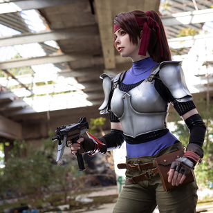 Jessie Rasberry (Final Fantasy 7 Remake) Cosplay by Calssara