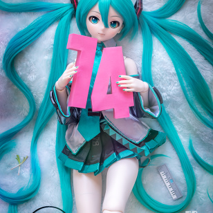 「Happy 14th Anniversary, Miku」  