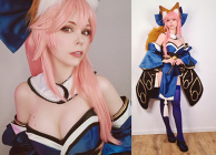 Tamamo no Mae (Fate) Cosplay by Calssara