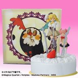 Puella Magi Madoka Magica Figure Cake (2/2)