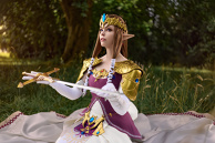 Princess Zelda (Zelda Twilight Princess) Cosplay by Calssara