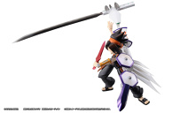 A figure of Yoh Asakura, main character of Shaman King