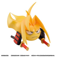 A figure of Yoh Asakura, main character of Shaman King