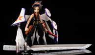 A figure of Yoh Asakura, main character of Shaman King
