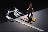 A figure of Yoh Asakura, main character of Shaman King