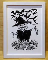 Paper Cutout Art 'Halloween 2025'