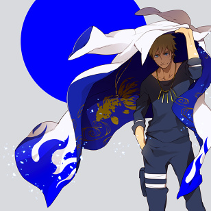 NARUTO with theme color