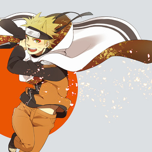 NARUTO with theme color