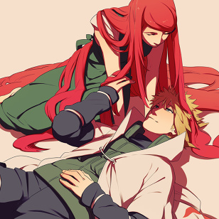 Minato and Kushina from NARUTO