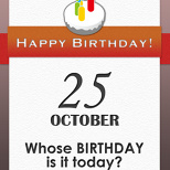 Whose BIRTHDAY is it today? (2/5)