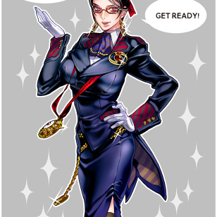 Bayonetta fan-art pt.2