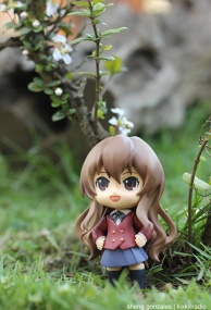 Nendoroid Aisaka Taiga (Dengeki Vers) in the Garden