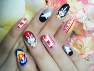 The Prince of Tennis and Rikkaidai Nail Art!!!!