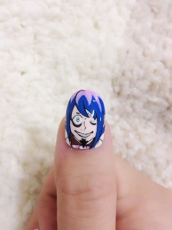 Mephisto - Blue Exorcist Nailsl♪