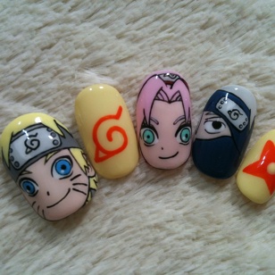 Naruto Nails!!