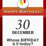 Whose BIRTHDAY is it today? (4/7)