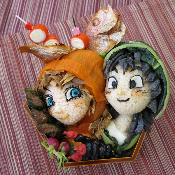 Dragon Quest New Year's Bento (Maribel & Hero)