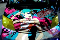 Huge Gathering of Cool Itasha