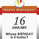 Whose BIRTHDAY is it today? (7/7)