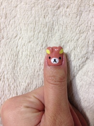 Rilakkuma Nail Art♪