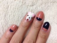Rilakkuma Nail Art♪