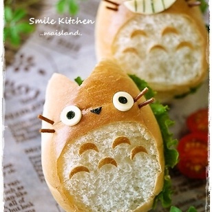 My Neighbor Totoro Roll Sandwich♪