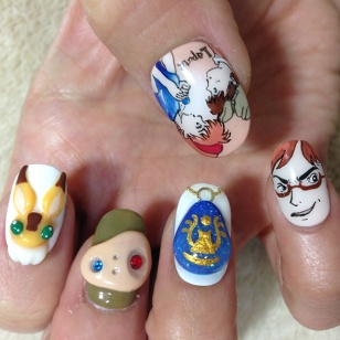 Castle in the Sky Nails