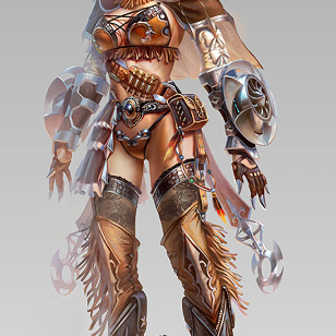 Avatar design (cowgirl) female suit