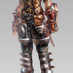 Avatar design (punk) male suit