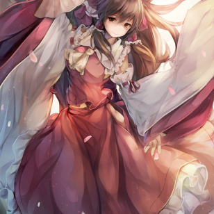 The Lovely Shrine Maiden of Paradise