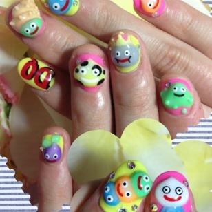 Dragon Quest Slime Nails!