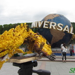 Chenille wire art § Queen of the Land Gold Rathian! Rioreia Rare Species § (6/10)