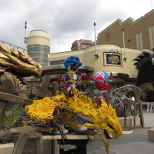 Chenille wire art § Queen of the Land Gold Rathian! Rioreia Rare Species § (9/10)