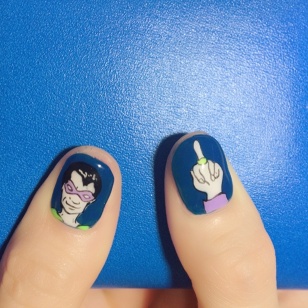 The Riddler from Batman Nails! 