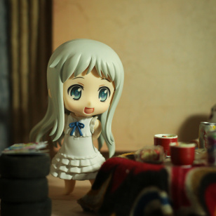 Menma at Super Peace Busters HQ