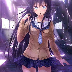 The beautiful world in her 