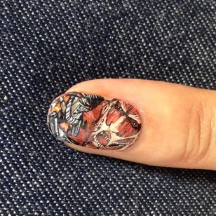 attack on titan, ITA-nail