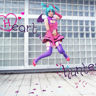 Hatsune Miku - Heart Hunter Cosplay