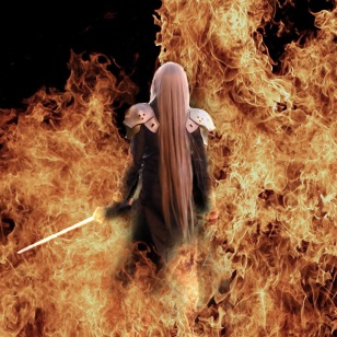 Sephiroth Cosplay - Fire Scene
