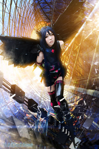 Kuroyuki Hime/Accel world  assult ver. cosplay