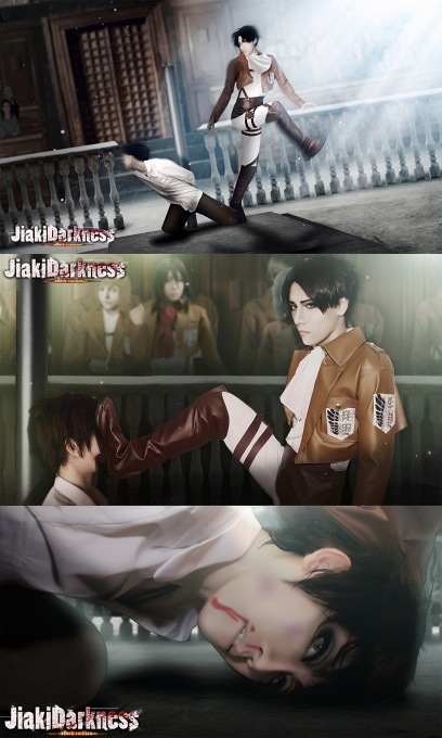 Revile Free Kick set Shingeki no Kyojin cosplay