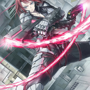 Card illustration"Sonic Gunner Sirius"